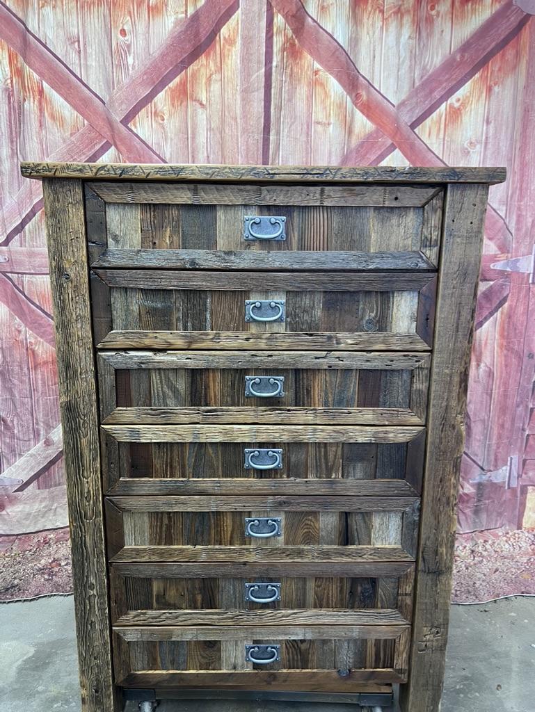 crafted furniture,heirloom quality,rustic trim chest