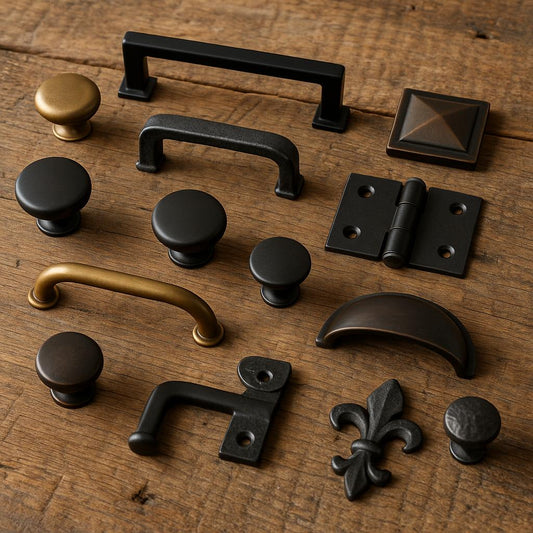Hardware Choices: Enhancing Custom Barnwood Furniture with the Right Accents