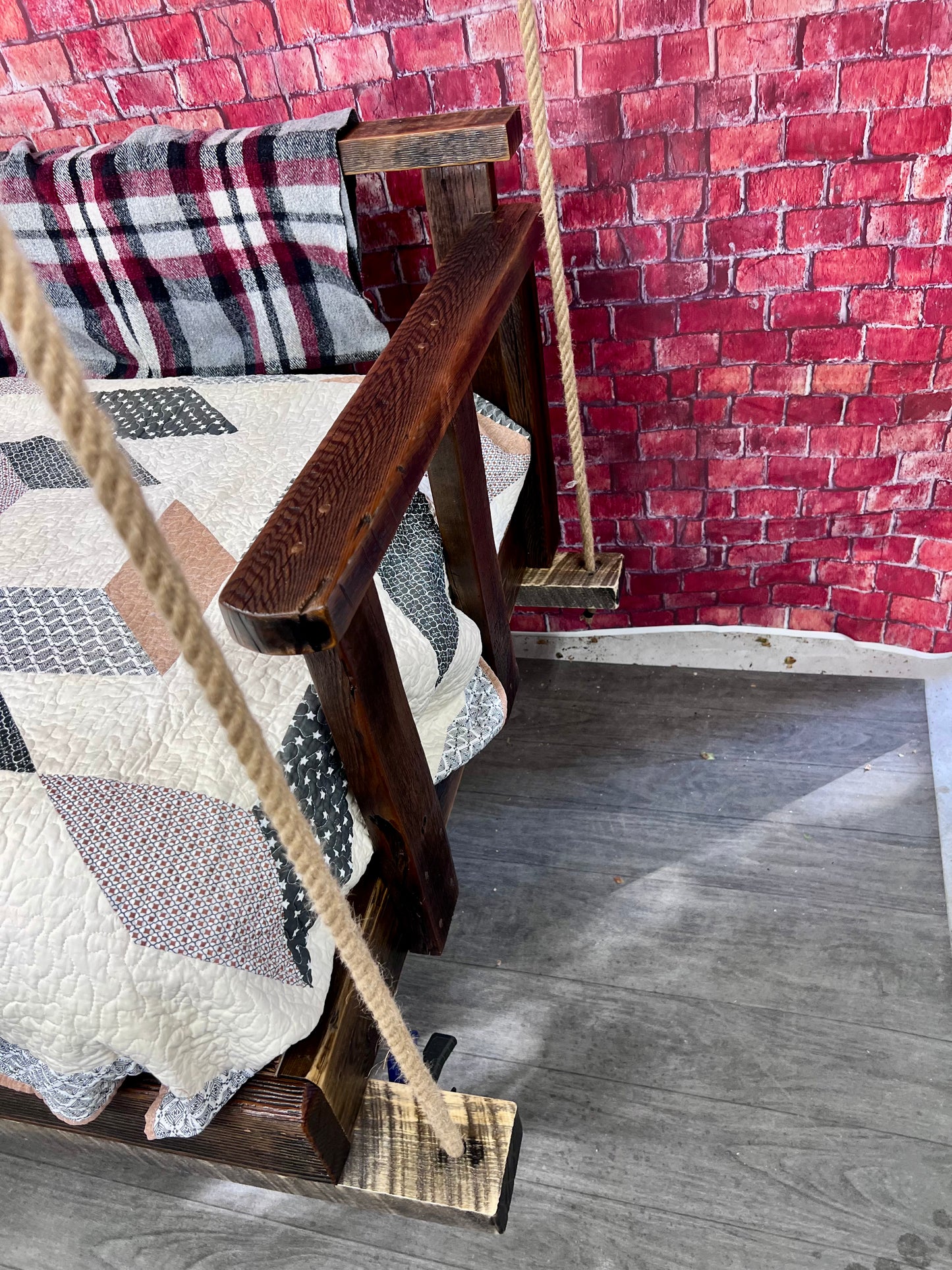 Wood Porch Swings | Porch Benches | Reclaimed Wood