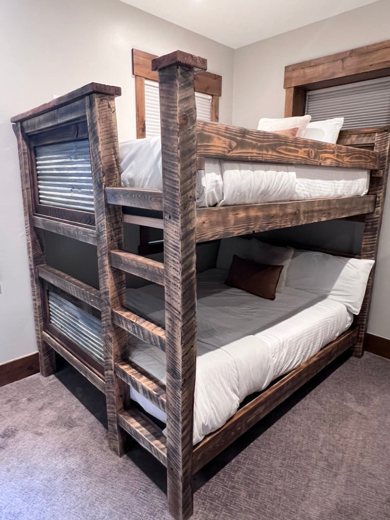 Rustic Bunk Beds | Reclaimed Wood | Barn wood