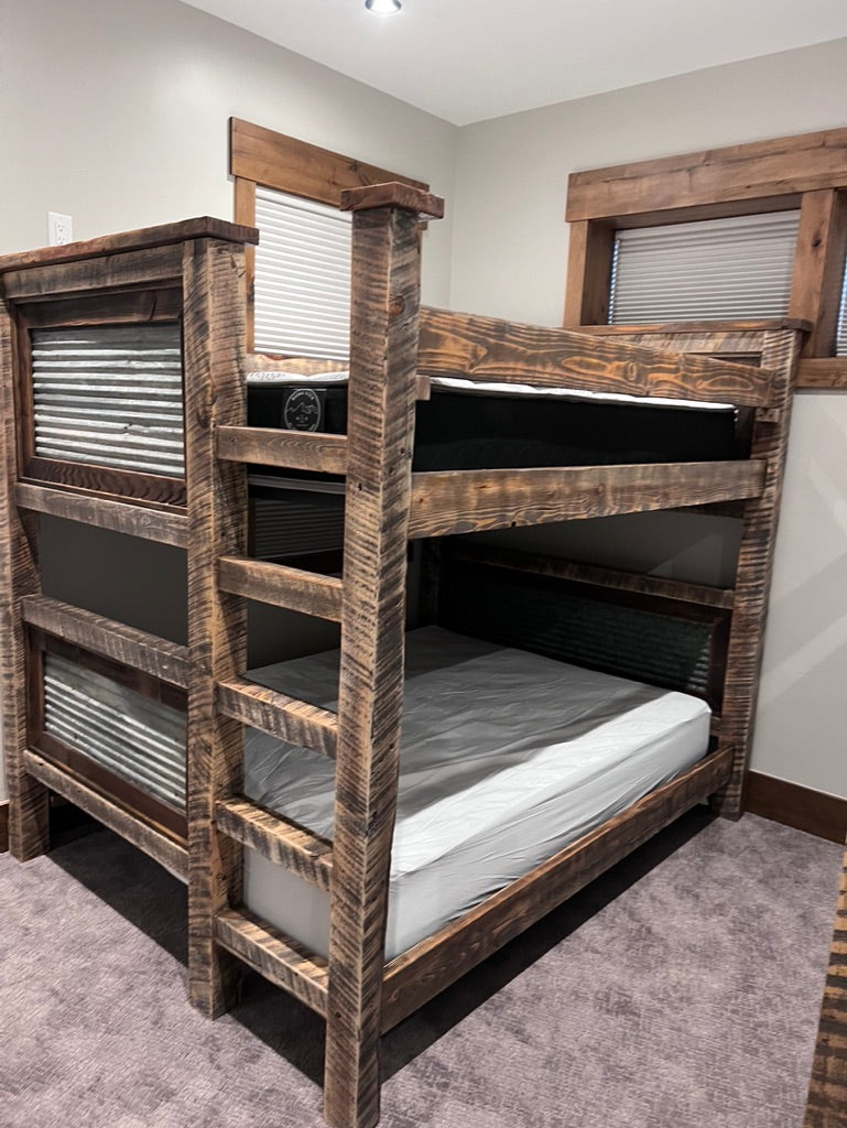 Rustic Bunk Beds | Reclaimed Wood | Barn wood