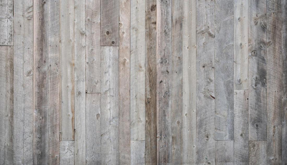 Reclaimed Vintage Wood Planks Background