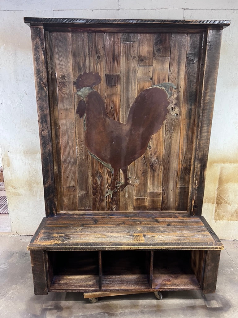 Reclaimed Wood Hall Trees | Barnwood Hall Trees