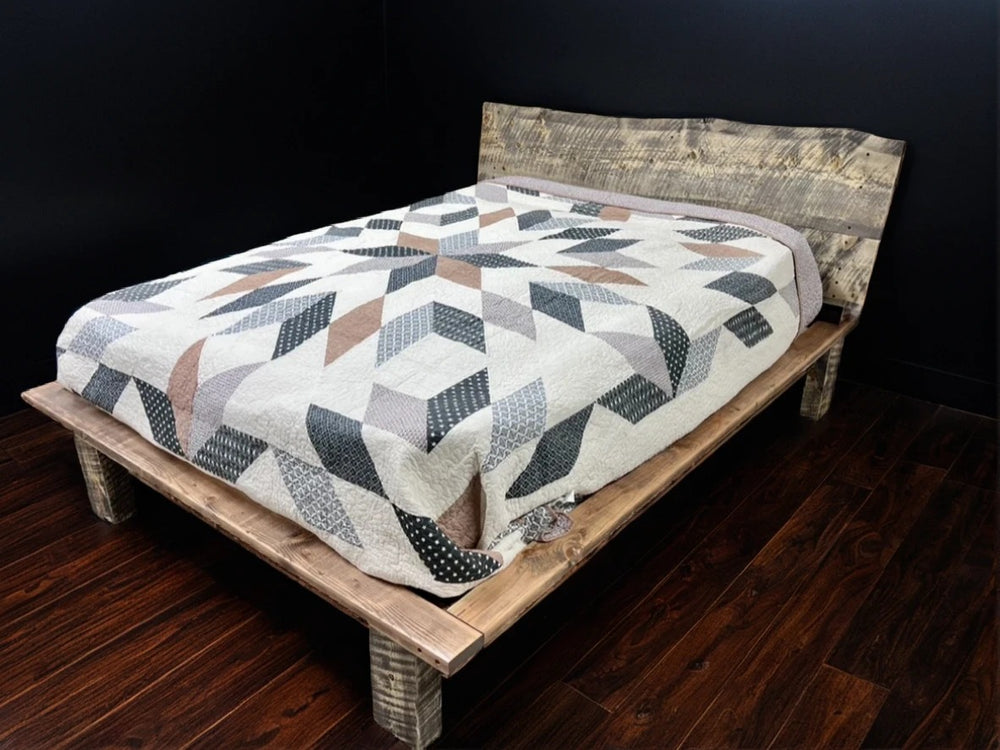 Beetle kill pine Wyoming platform bed