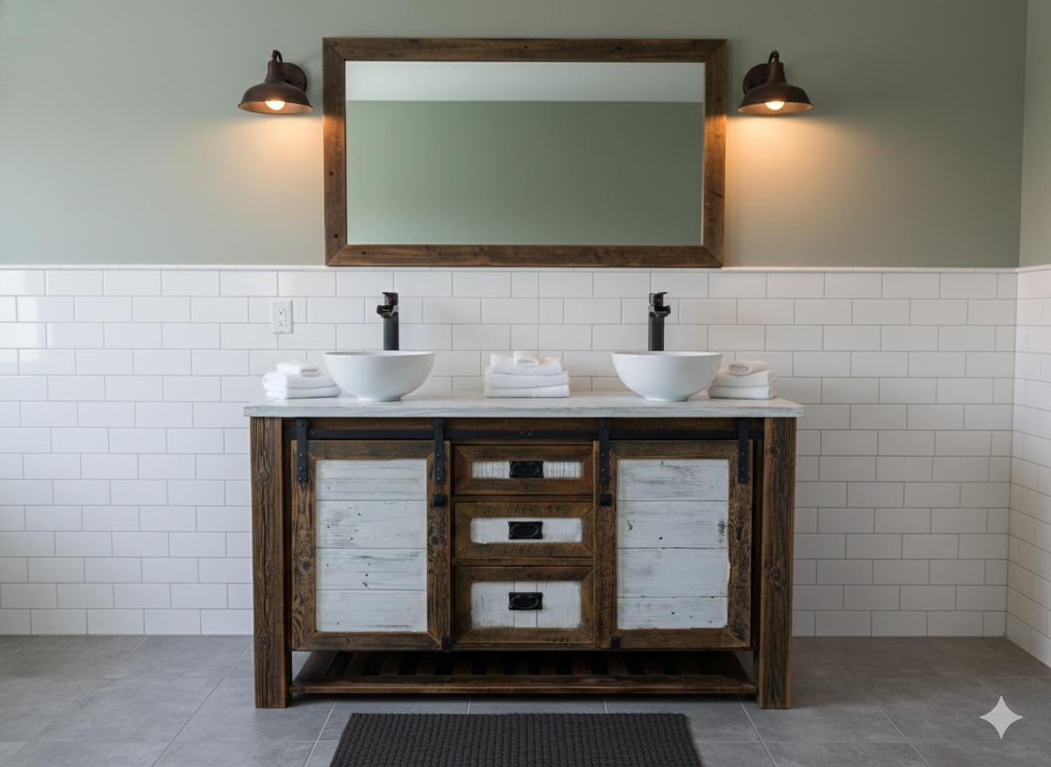 Barnwood Vanities