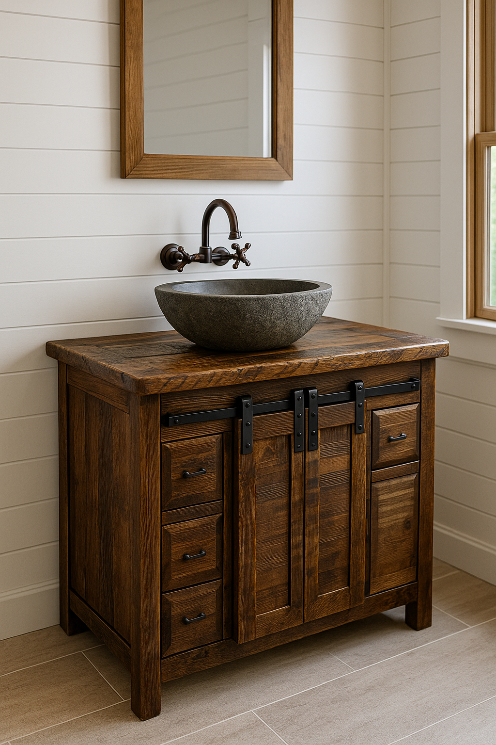 Barnwood Vanities